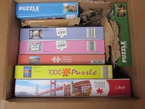 7x Puzzle Paket Konvolut * 7x 1000 Teile * schöne Motive * Ostern Puzzle - Bild 1 von 17