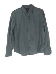 UNTUCKit Mens Grey Button Down Long Sleeve Dress Shirt Size L - Picture 1 of 8