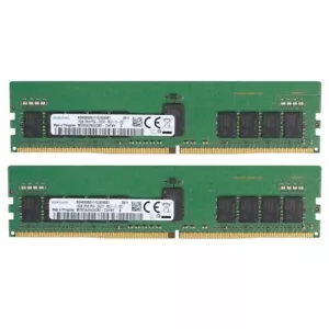 Samsung 32GB (2X16GB) DDR4 2933MHz 2RX8 ECC Registered Memory M393A2K43CB2-CVF - Picture 1 of 5