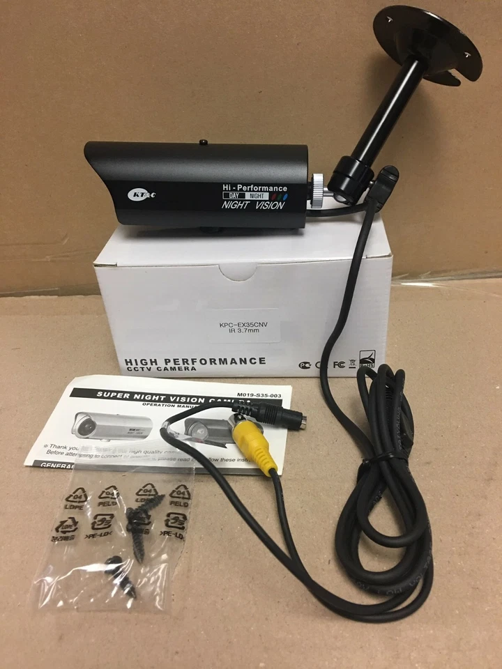 KT&C KPC-EX35CNV Color EX-View IR Camera, CCTV - Image 1 of 4