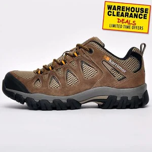 Karrimor Premium Aerator Mens Walking Hiking Trekking Shoes Brown