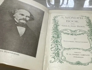 Nathaniel Hawthorne • The Wonder Book • 1905 Edition • - Imagen 1 de 10