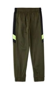 Athletic Works Boys Jogger Tricot Pants  w/Pocket Green XS,L,XL New - Picture 1 of 4