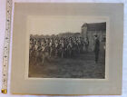 Military WW1/2 Royal Warwickshire Regiment Photograph Young Cadets Marching(3079