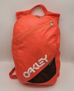 Oakley Packable Backpack One Size Orange Peach Lightweight Hiking Factory Lite - Picture 1 of 11