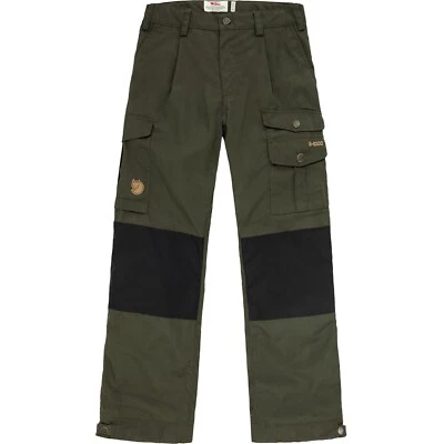 Fjäll Räven Kids Vidda Padded Pants, Warm, Waterproof Kids Pants Deep Forest - Image 1 of 2