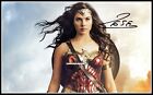 Gal Gadot, Autographed, Pure Cotton Canvas Image. Limited Edition (GG-400) x
