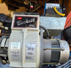 BECKETT OIL BURNER COMPLETE WORKING MODEL AFG FURNACE BOILER HEATING - Picture 1 of 11