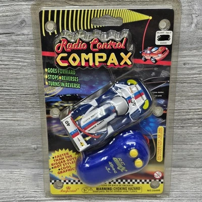 Vintage 2000 Imperial Toy Radio Control Compax Mini RC Car Sealed No. 22000 NOS - Image 1 of 4