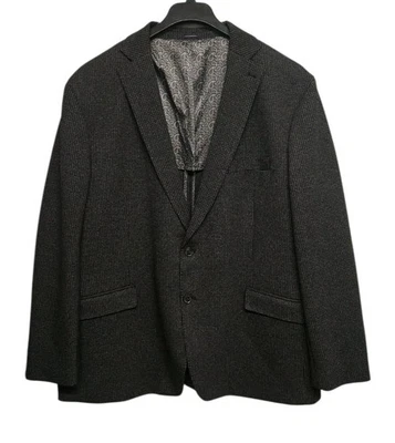Abrigo deportivo Joe Joseph Abboud Blazer para hombre 52R gris carbón a cuadros dos botones  Foto 1 de 4