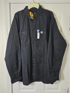 Carhartt Rugged Professional Series Relaxed Fit Canvas Long Sleeve Work Shirt XL - Picture 1 of 4