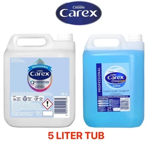 Carex Professional Orignal White Moisture Liquid Hand Wash 5L Tub Anti Bacteria - Picture 1 of 13