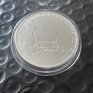 2019 Landmarks of Britain Buckingham Palace 1 oz Silver Bullion coin 999 - Picture 1 of 8