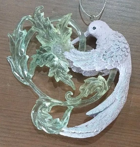 Vintage 3" Hummingbird Plastic Ornament - Picture 1 of 8