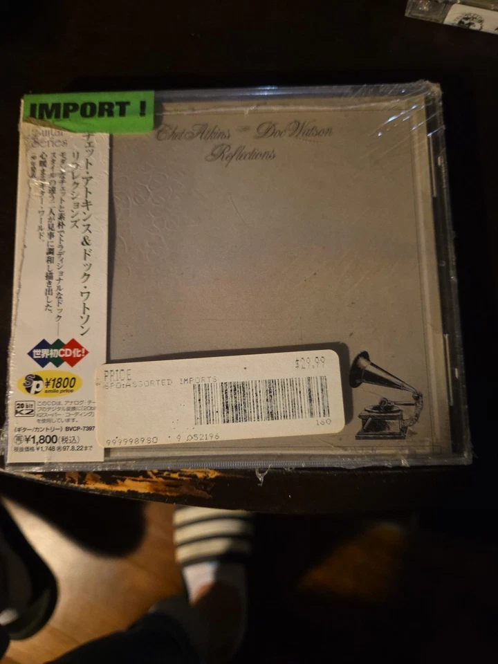 Chet Atkins / Doc Watson - "Reflections" Original Japanese CD - BMG BVCP-7997  - Imagem 1 de 2