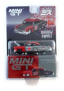 chase! Mini GT x Mizu 1:64 Lincoln Capri Hot Rod 1954 “Shadow Puppet” MGT874-3F - Picture 1 of 4