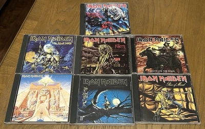 Iron Maiden Vintage Cd Lot Of 7 Albums!! Heavy Metal Rock! Foto 1 de 4
