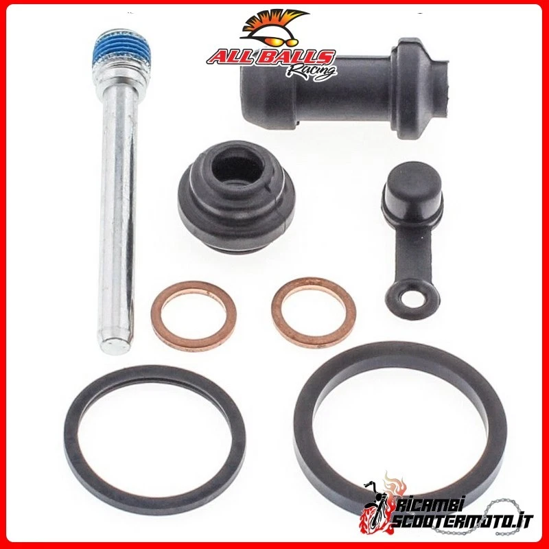 REAR BRAKE CALIPER OVERHAUL KIT ALL BALLS KAWASAKI KLX 400 SR 2003-2004 18- - Image 1 of 1