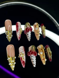 Press On Nails Custom Handmade - Picture 1 of 2