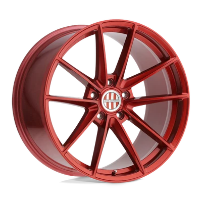 Rodas vermelhas Victor Equipment ZUFFEN CANDY: 21x10.5, 5x130, 56mm, 2105VZF565130R71 - Imagem 1 de 4