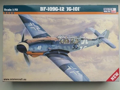 BF-109G-12 'JG-101', 1:72-Mister Craft(SPEDIZIONE TRACCIATA) - Immagine 1 di 2