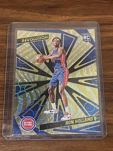 2024-25 Revolution Basketball Ron Holland II RC #114 GROOVE Detroit Pistons - Bild 1 von 2