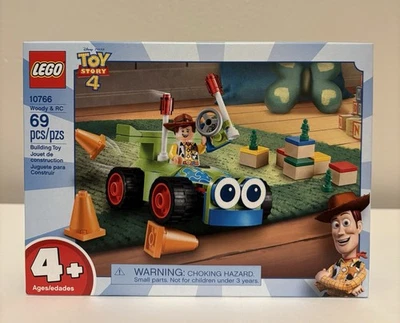LEGO 10766 Toy Story 4 Woody & RC New Box SEALED Retired Wow - Image 1 of 3