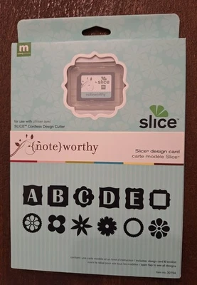 Tarjeta de diseño notable Slice Making Memories para cortador de diseño inalámbrico Foto 1 de 2