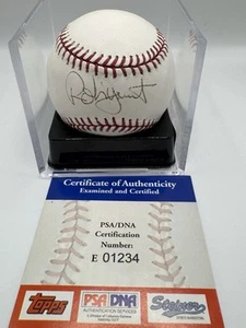 Robin Yount Signed Rawlings Official Major League Baseball (PSA DNA 01234) - Picture 1 of 2