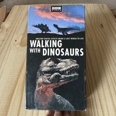 Walking with Dinosaurs VHS 2 Tape Set BBC 1999 - Image 1 of 4