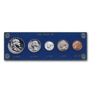 1950 U.S. Proof Set (Hard Plastic Holder) - Picture 1 of 2