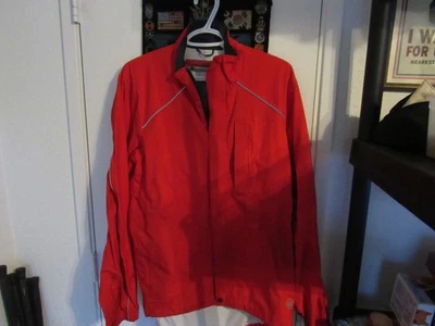 Chaqueta de ciclismo Novara para hombre. muy bueno, talla mediana. bolsillo con cremallera en la espalda,ROJO Foto 1 de 3