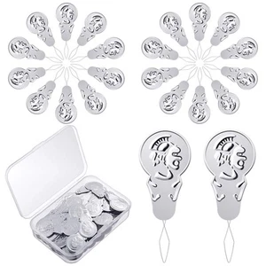 200 Pieces Embroidery Needle Threader Stitch Insertion Hand Machine Sewing To... - Picture 1 of 7