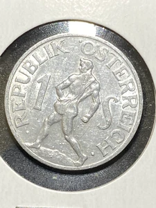 1952 Austria 1 Schilling - Picture 1 of 2