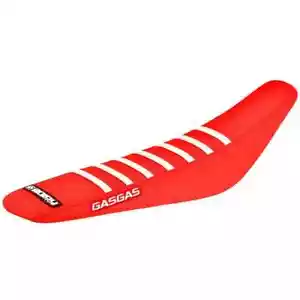 Enjoy Manufacturing Gas Funda Asiento MC 85 21 - 24 ROJO/BLANCO LOGOTIPO ACANALADO - Imagen 1 de 1