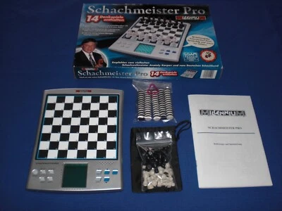 OVP - Millennium Schachmeister Pro Sprachausgabe Chess Computer Schachcomputer ! - Bild 1 von 4
