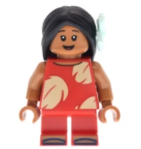 LEGO® Minifig dis175 - Lilo - Short Legs - Picture 1 of 1