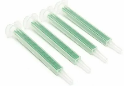 Static 2K Mixing Tubes Nozzles 2-Part 50ml Syringe Replast Easy Plastic Adhesive • 48.95£