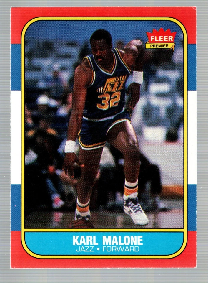 Fleer #68 Karl Malone RC 1986-87 Foto 1 de 1