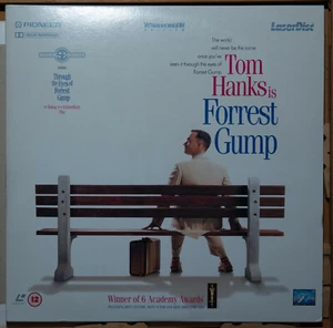 Tom Hanks is Forrest Gump Laser disc klaphoes met 2 schijven - Afbeelding 1 van 2