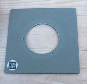  original Sinar Norma  F & P fit lens board  copal 3 64mm hole  - Picture 1 of 2