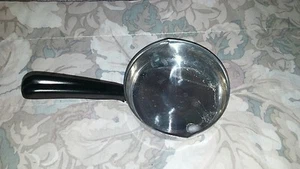 Mini sartén de colección de acero inoxidable Nevco con mango de plástico negro - Imagen 1 de 2