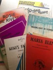 Sheet Music Song Reprint Editions 5 - Select from list - Discounts for multiples