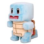 Big Adventure Anime Game Minecraft Squirtle Square Plush Toys Cute Stuffed Doll