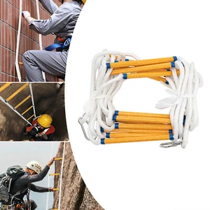 Scala antincendio scala a maglia scala di salvataggio ignifuga per antincendio 10m 200KG - Foto 1 di 19