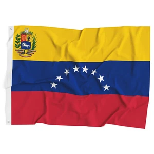 3x5ft Venezuela 8 Star Flag Venezuelans Flag Outdoor Banner Guayana Bolívar 1817 - Picture 1 of 5