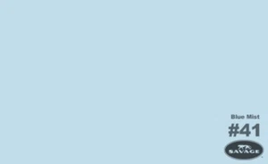 Savage Seamless Background Paper 26" x 12 yd Blue Mist - Picture 1 of 2