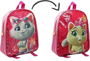 Zainetto asilo 44 gatti girl reversibile - Foto 1 di 1