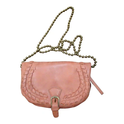 T-Shirt & Jeans Womens Bag Purse Faux Leather Tan Brown Small Crossbody Shoulder - Imagem 1 de 4