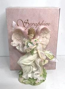 Römische Seraphim Klassiker Engel ""Amelia-Ewige Blüte"" 1998 Goldene Flügel #78109 - Bild 1 von 11